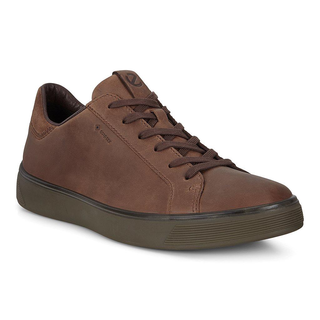 Ecco Street Tray Mens Casual Shoes Brown - India FEY-507381